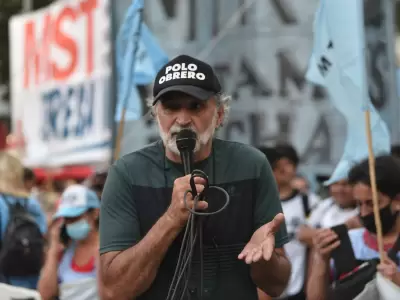 El l�der del Polo Obrero enfrenta un escenario judicial complicado.