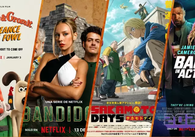 Los estrenos de Netflix en enero: lo m�s esperado para empezar el a�o con marat�n