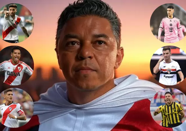 El "s�per River" de Marcelo Gallardo va tomando forma