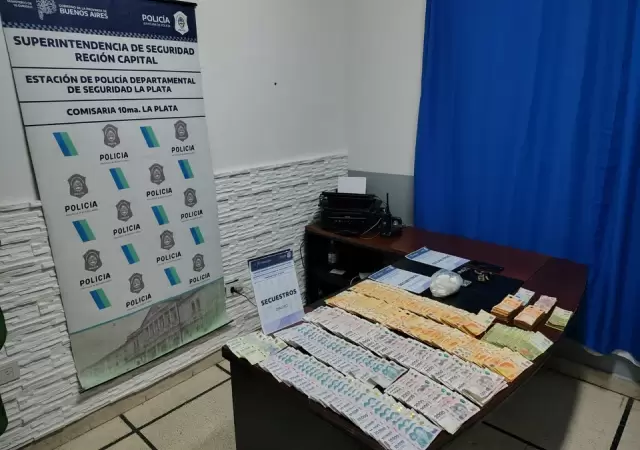 Parte de lo incautado por la polic�a.
