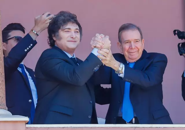 Milei y Gonz�lez Urrutia articulan un proyecto en conjunto en contra de la tiran�a de Maduro y el chavismo.