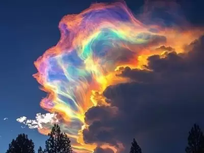 El arco iris de fuego en Tucum�n/