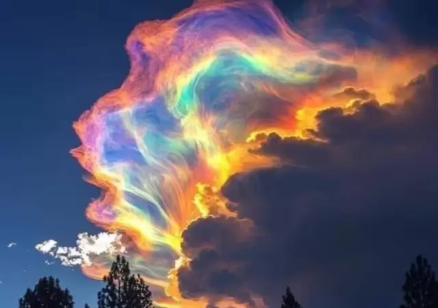 El arco iris de fuego en Tucum�n/