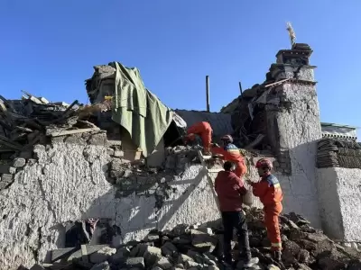 El terremoto tuvo epicentro en el poblado de Tsogo, donde viven unas 6.900 personas.