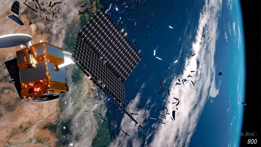 El peligro de la basura espacial no es tanto los trozos grandes, sino aquellos casi microscópicos que son un riesgo para la Humanidad.
