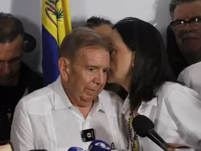 Edmundo Gonz�lez Urrutia con Mar�a Corina Machado/