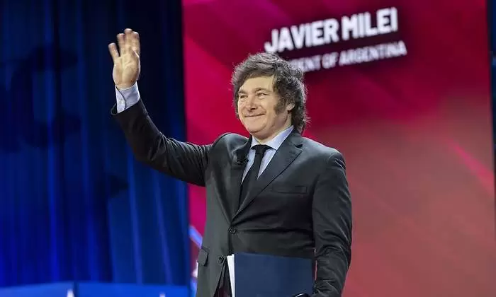Milei el due�o de la imagen