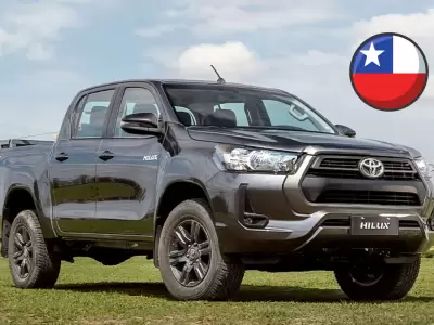 Toyota Hilux hecha en Argentina, el veh�culo m�s vendido en Chile en el 2024.