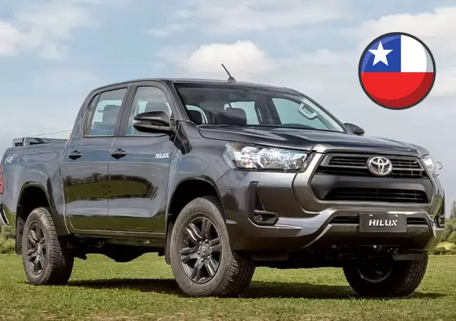 Toyota Hilux hecha en Argentina, el veh�culo m�s vendido en Chile en el 2024.