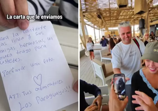 Fan�ticos sorprenden a Nicki Nicole y su reacci�n es viral.