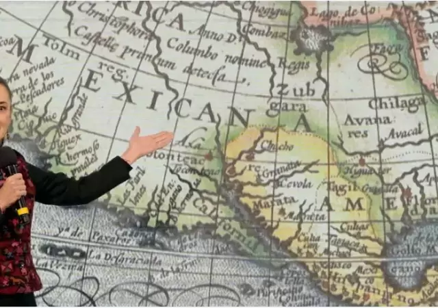 Sheinbaum se subi� al ring discursivo de Trump por el Golfo de M�xico.