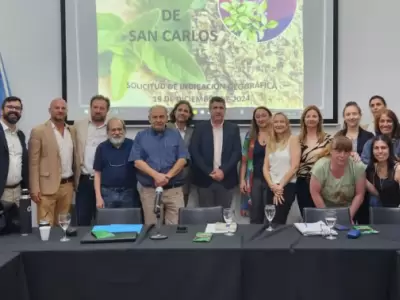 El trabajo de la Sociedad Rural del Valle de Uco, la CAR de Mendoza y los productores de la regi�n lograron el sello para la producci�n sancarlina.