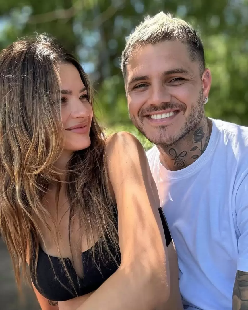 La China Suárez y Mauro Icardi.
