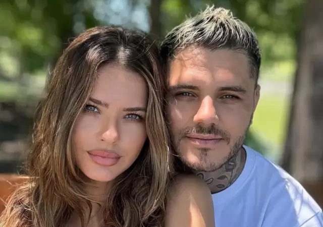 Mauro Icardi y la China Su�rez de novios.