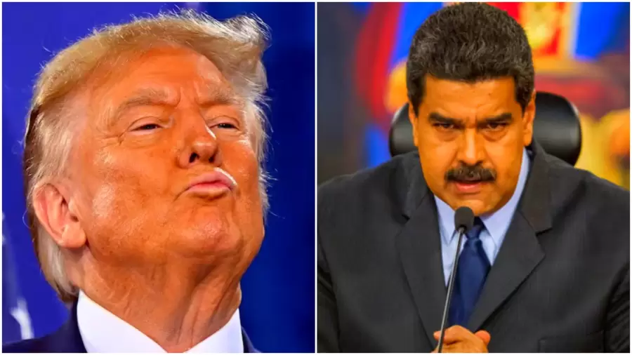 Trump se manten�a en silencio respecto a Venezuela, pero apareci� y le marc� la cancha a Maduro.