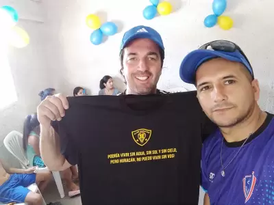 Daniel Garr�, titular de Hurac�n de San Rafael.
