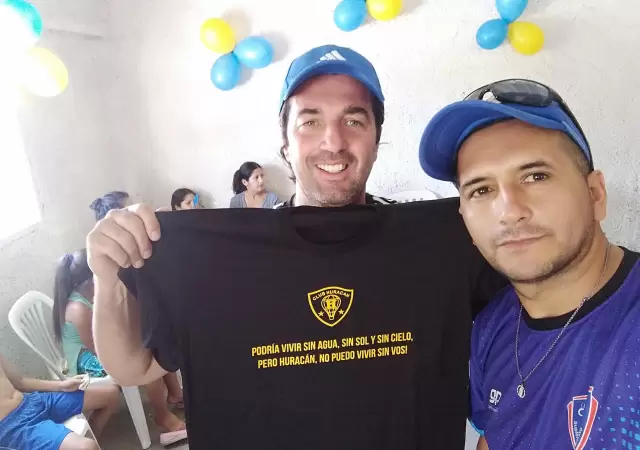 Daniel Garr�, titular de Hurac�n de San Rafael.