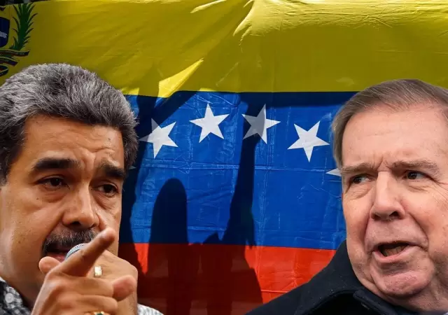 Nicol�s Maduro y Edmundo Gonz�lez Urrutia.