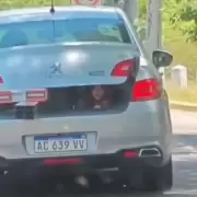Un juez llevó a su hija en el baúl del auto porque "se había quedado sin lugar"
