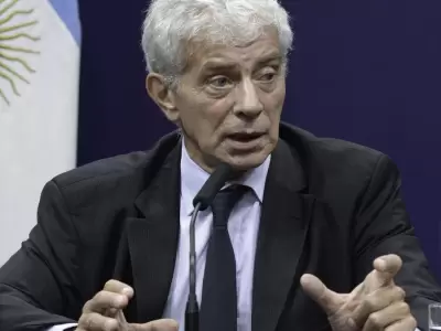 Mariano C�neo Libarona, ministro de Justicia de la Naci�n.