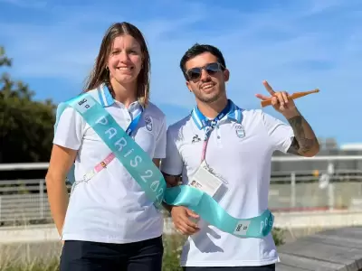 La medallista ol�mpica cont� lo que vivi� cuando era ni�a.