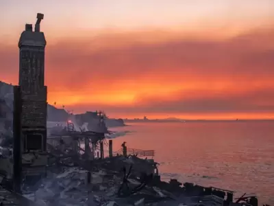 La ciudad de las estrellas es una postal t�trica que se asemeja a lo que deja una detonaci�n nuclear.
