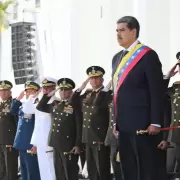 Dos dirigentes vinculados al kirchnerismo estuvieron en Caracas para apoyar a Maduro