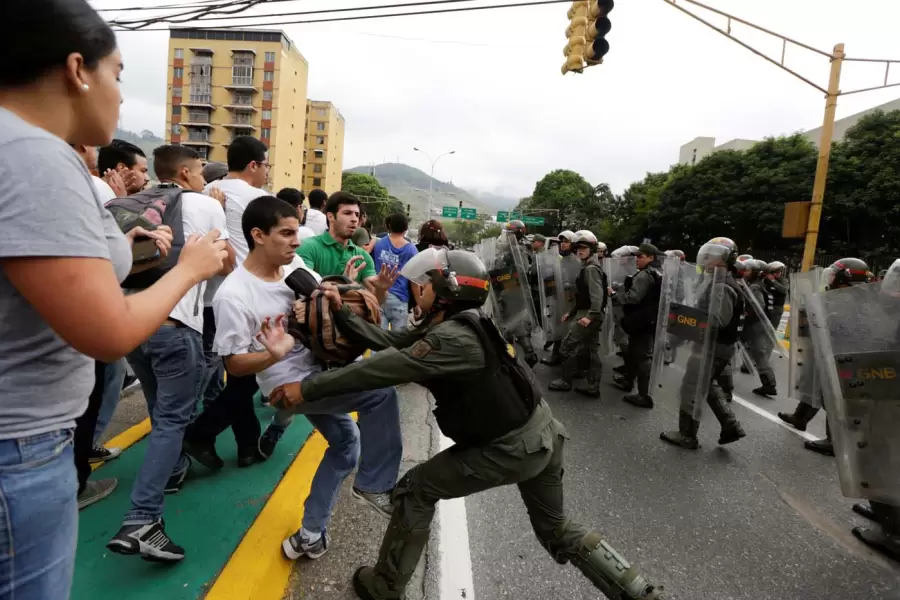 El �nico recurso del chavismo, la represi�n