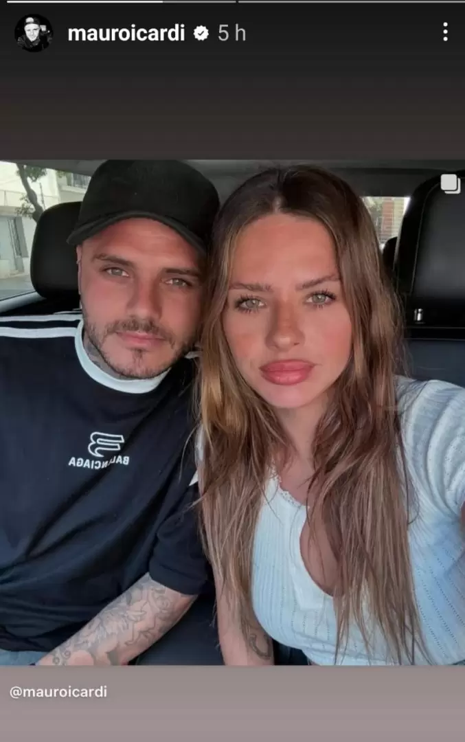 Icardi y La China Suarez