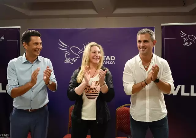 Karina Milei y Menem, los armadores de LLA./