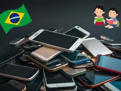 Brasil proh�be el uso de celulares en escuelas.