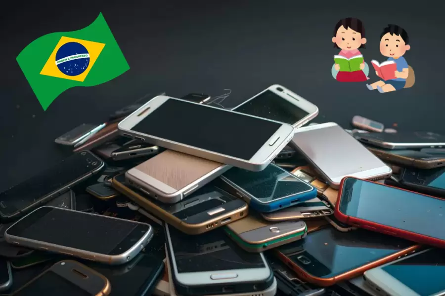 Brasil proh�be el uso de celulares en escuelas.