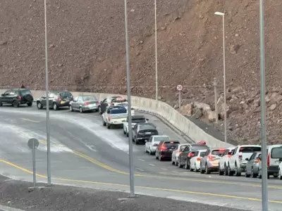 Hay demoras de m�s de 10 horas para pasar a Chile.