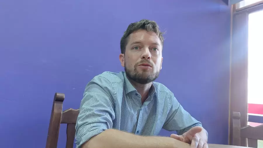Director de Prevenci�n, Participaci�n Comunitaria y Derechos Humanos, Leonardo Mastrangelo.