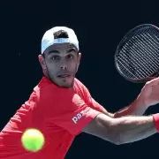 Francisco Cer�ndolo juega ante Grigor Dimitrov por los cuartos de final del Masters 1000 de Miami