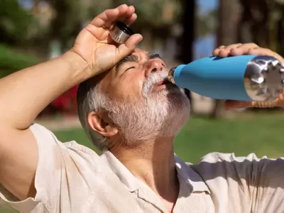 Golpe de calor.