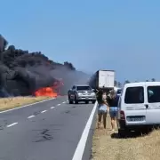 Tragedia en la Ruta 7: un muerto y dos heridos en un brutal choque entre camiones