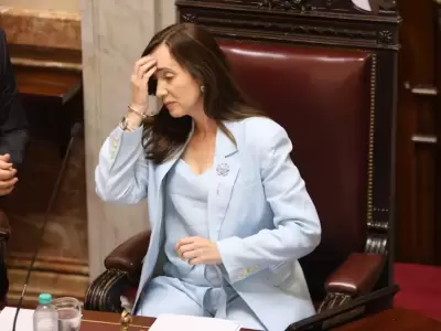 La presidenta del Senado, Victoria Villarruel. (Foto: web)