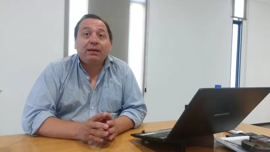 Titular de la entidad que nuclea a la metalúrgica provincial, ASINMET, Fabián Solis.