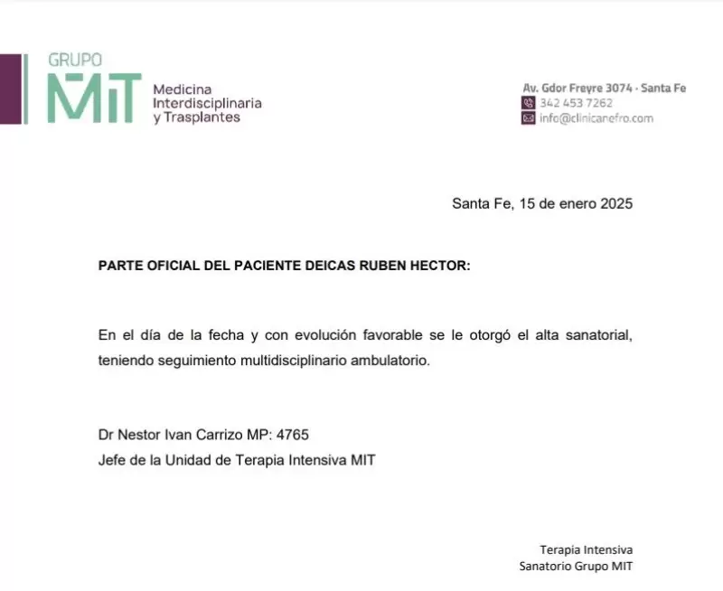 Parte m�dico.