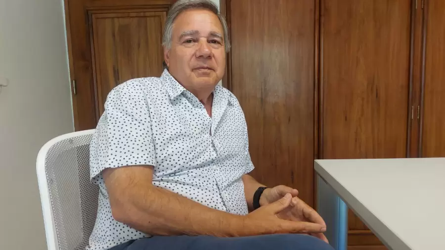 Daniel Jim�nez, m�dico y Secretario Adjunto de AMProS. Foto: Daniel Gallardo