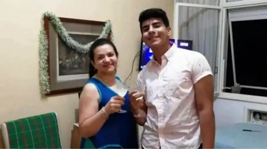 Graciela Sosa y Fernando Báez Sosa.