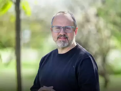 El intendente de 3 de Febrero, Diego Valenzuela