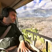 El gobernador de Chubut estima que los incendios en Epuy�n ser�an "intencionales"