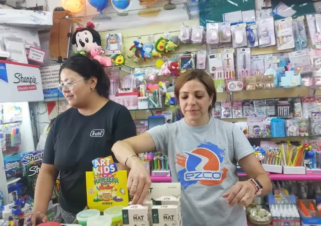 Las librer�as se preparan para el inicio de a�o.