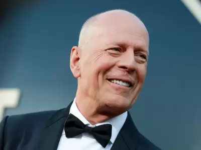 Bruce Willis reapareci� junto a los socorristas en Los Angeles.