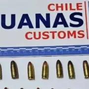 Detuvieron a un mendocino en la frontera con municiones no declaradas