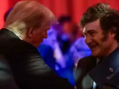 Javier Milei y Donald Trump