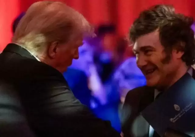 Javier Milei y Donald Trump