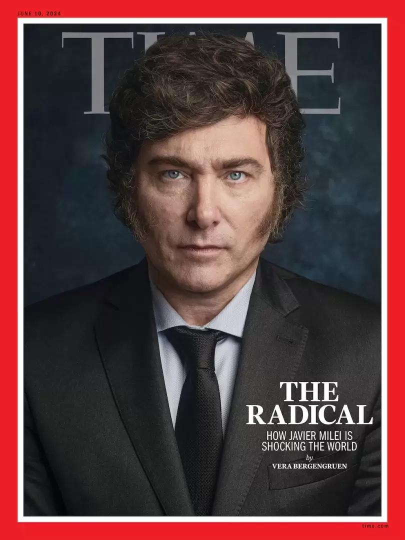 Revista Times Javier Milei